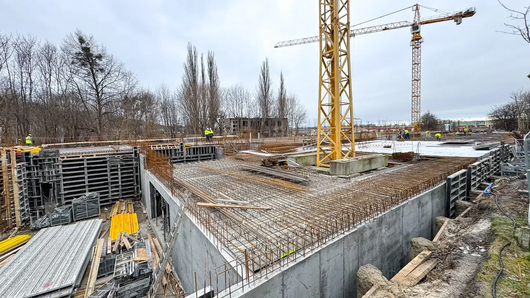 Postęp prac na osiedlu Miasteczko Nova Fala w Gdyni