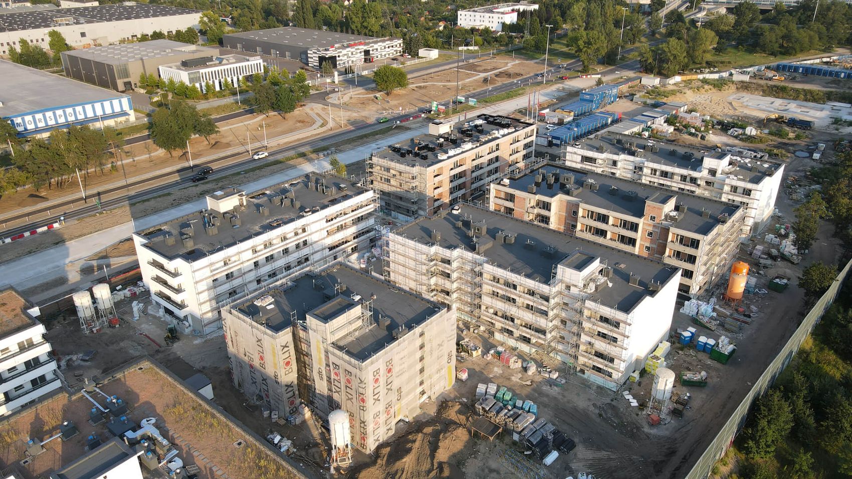 Miasteczko Nova Sfera - Victoria Dom - postęp prac