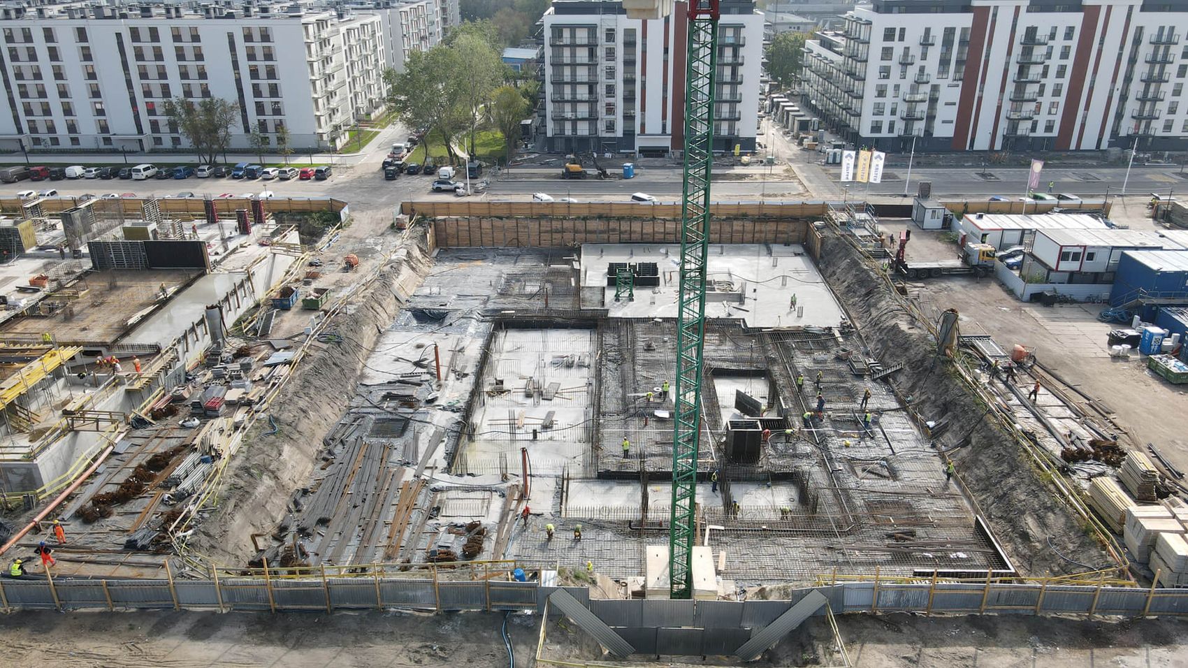 Metro Art - postęp prac - osiedle Victoria Dom na Pradze Południe