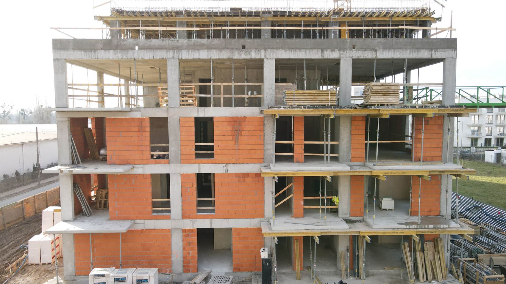 Postęp prac na budowie inwestycji Nova Viva Garden 6