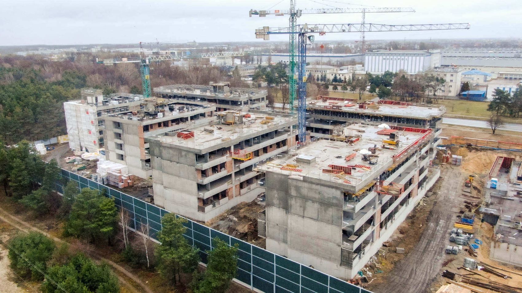 Miasteczko Nova Sfera - Victoria Dom - postęp prac