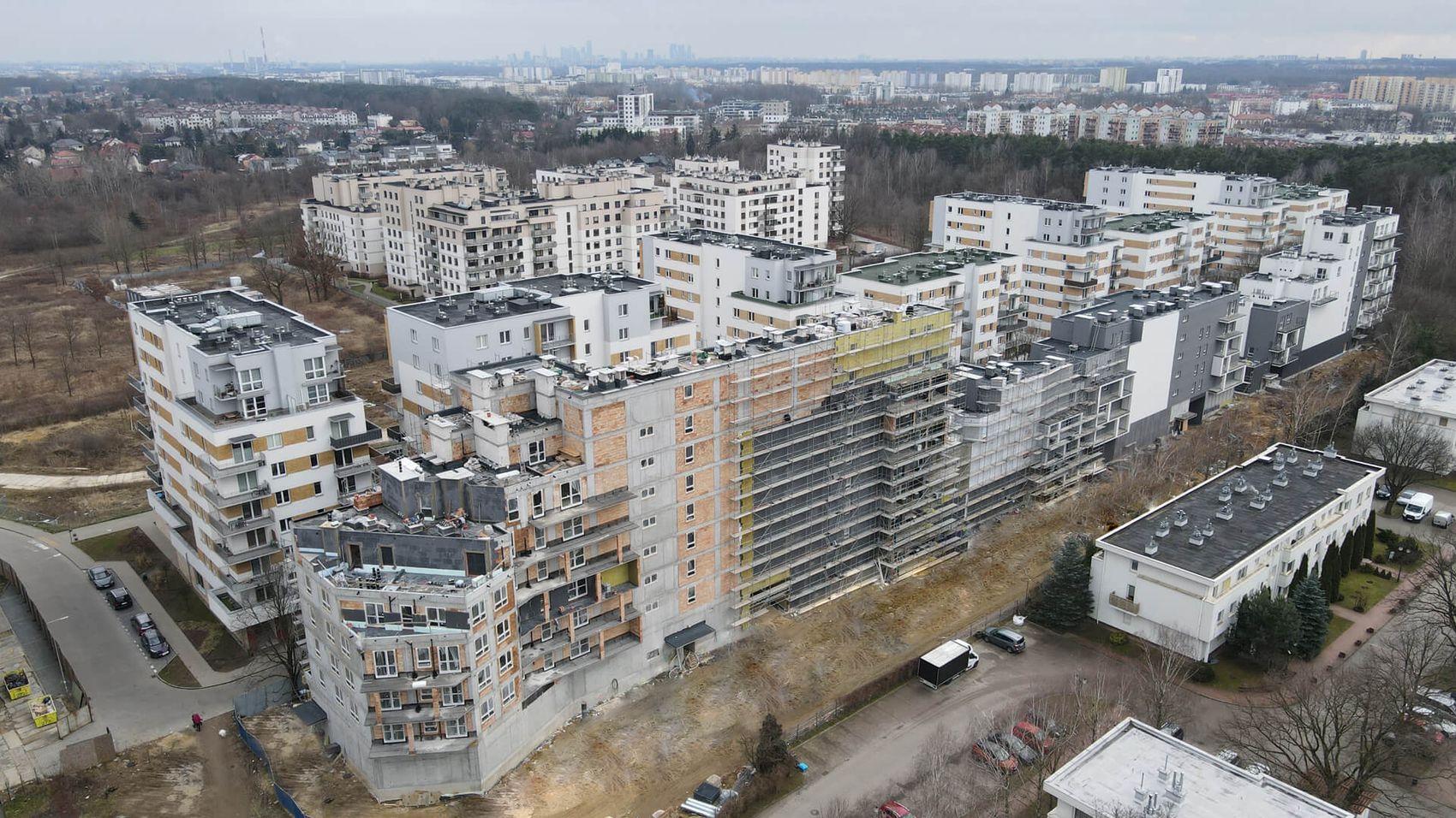 Victoria Dom - postęp prac - Przystanek Tarchomin