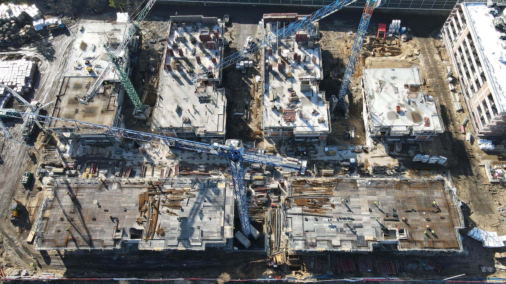 Miasteczko Nova Sfera - Victoria Dom - postęp prac