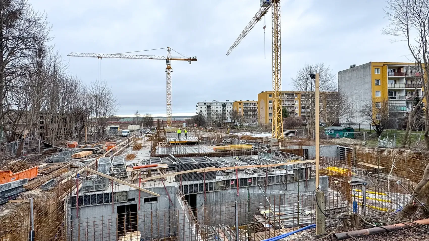 Postęp prac na osiedlu Miasteczko Nova Fala w Gdyni