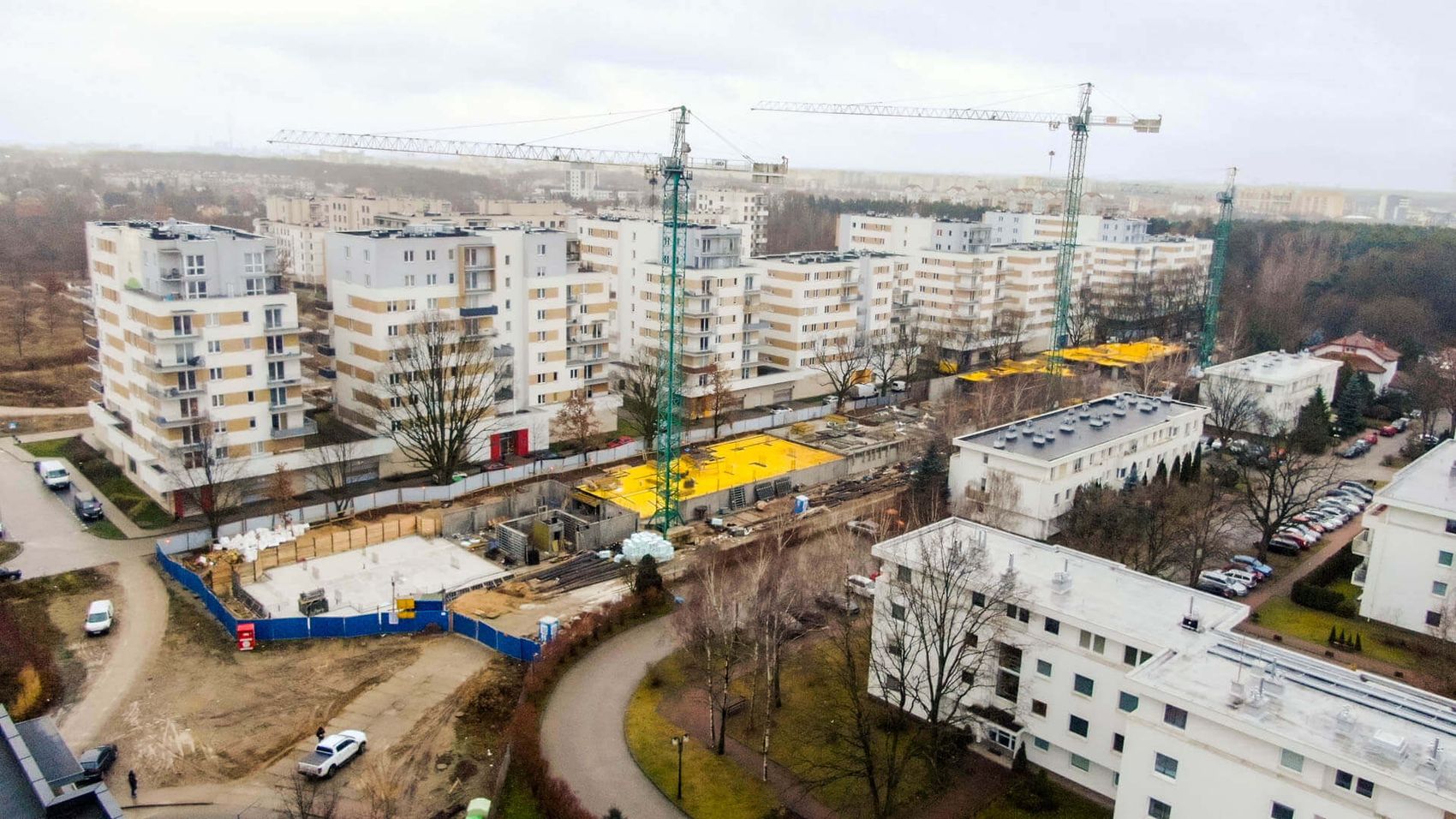 Przystanek Tarchomin - postęp prac - Victoria Dom