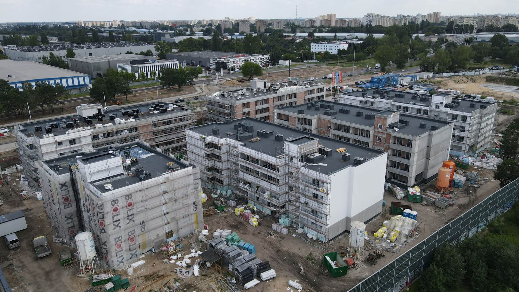 Miasteczko Nova Sfera - Victoria Dom - postęp prac