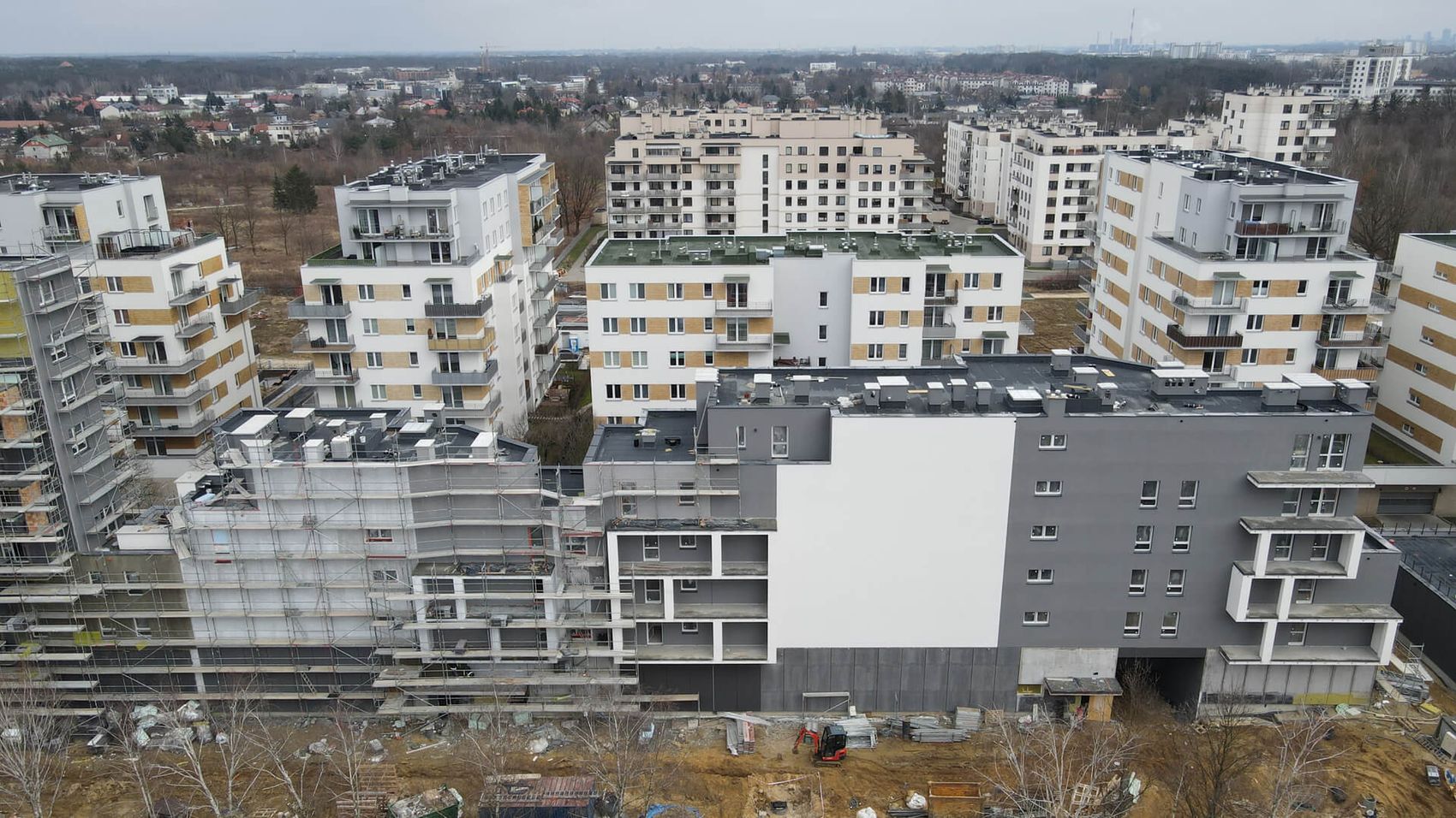 Victoria Dom - postęp prac - Przystanek Tarchomin