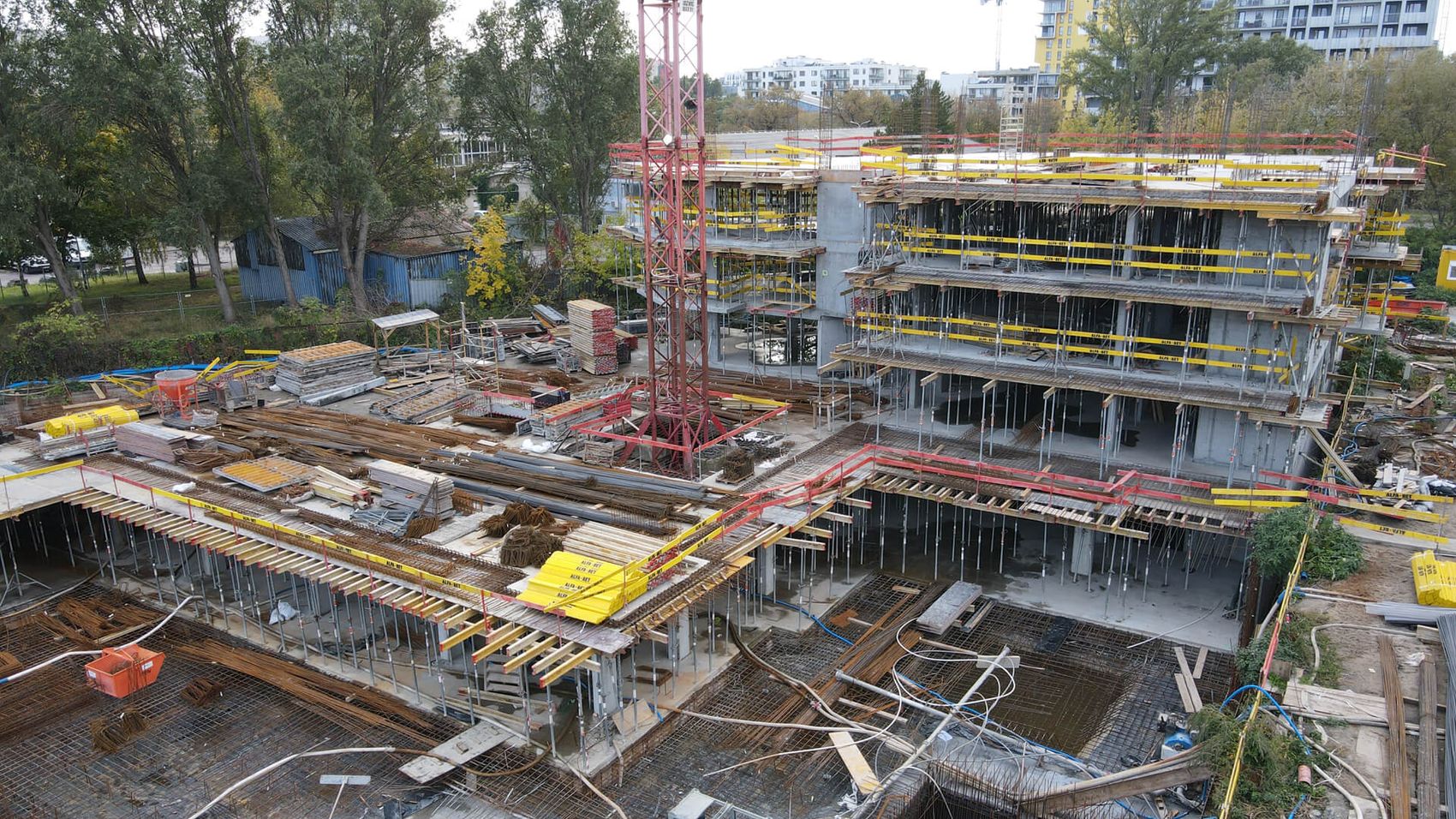 Metro Art - postęp prac - osiedle Victoria Dom na Pradze Południe