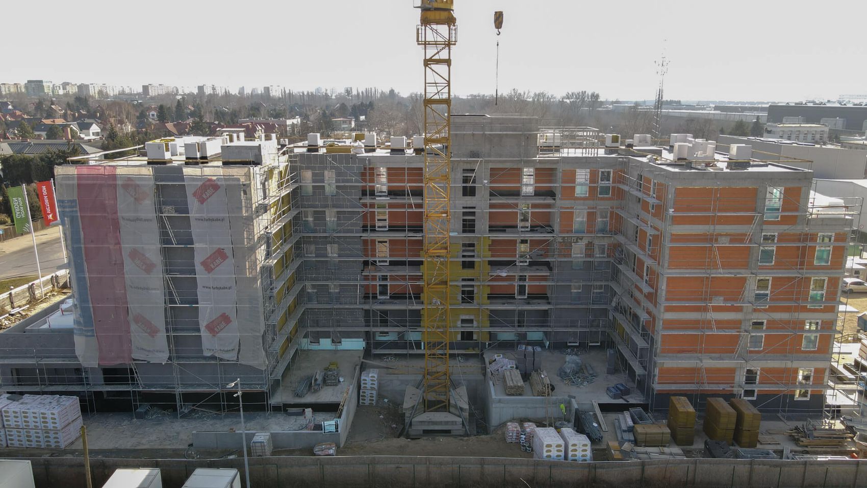 Postęp prac na budowie inwestycji Nova Viva Garden 6