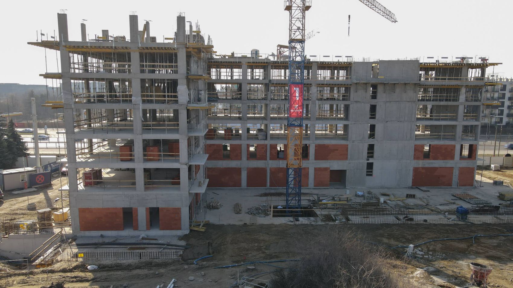 Postęp prac na osiedlu Neo Nova Ochota 1, luty 2025