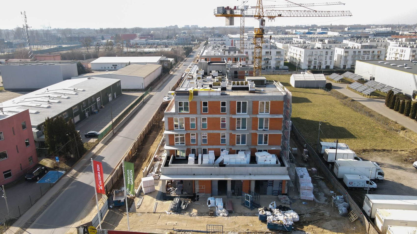 Postęp prac na budowie inwestycji Nova Viva Garden 6
