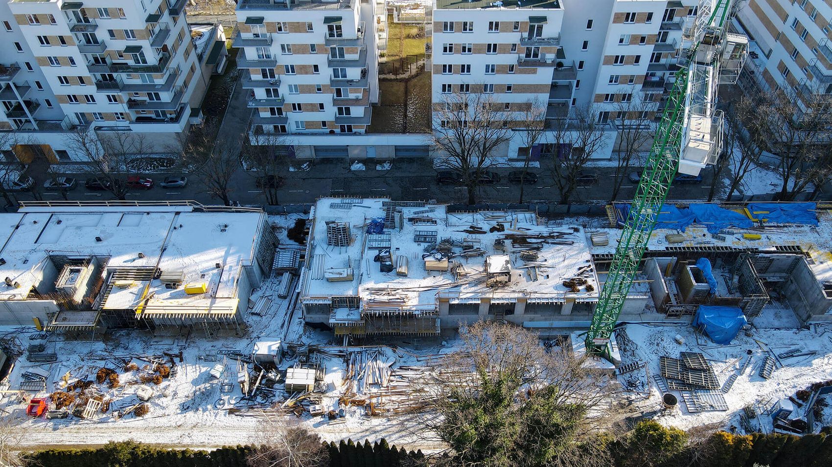 Przystanek Tarchomin - postęp prac - Victoria Dom