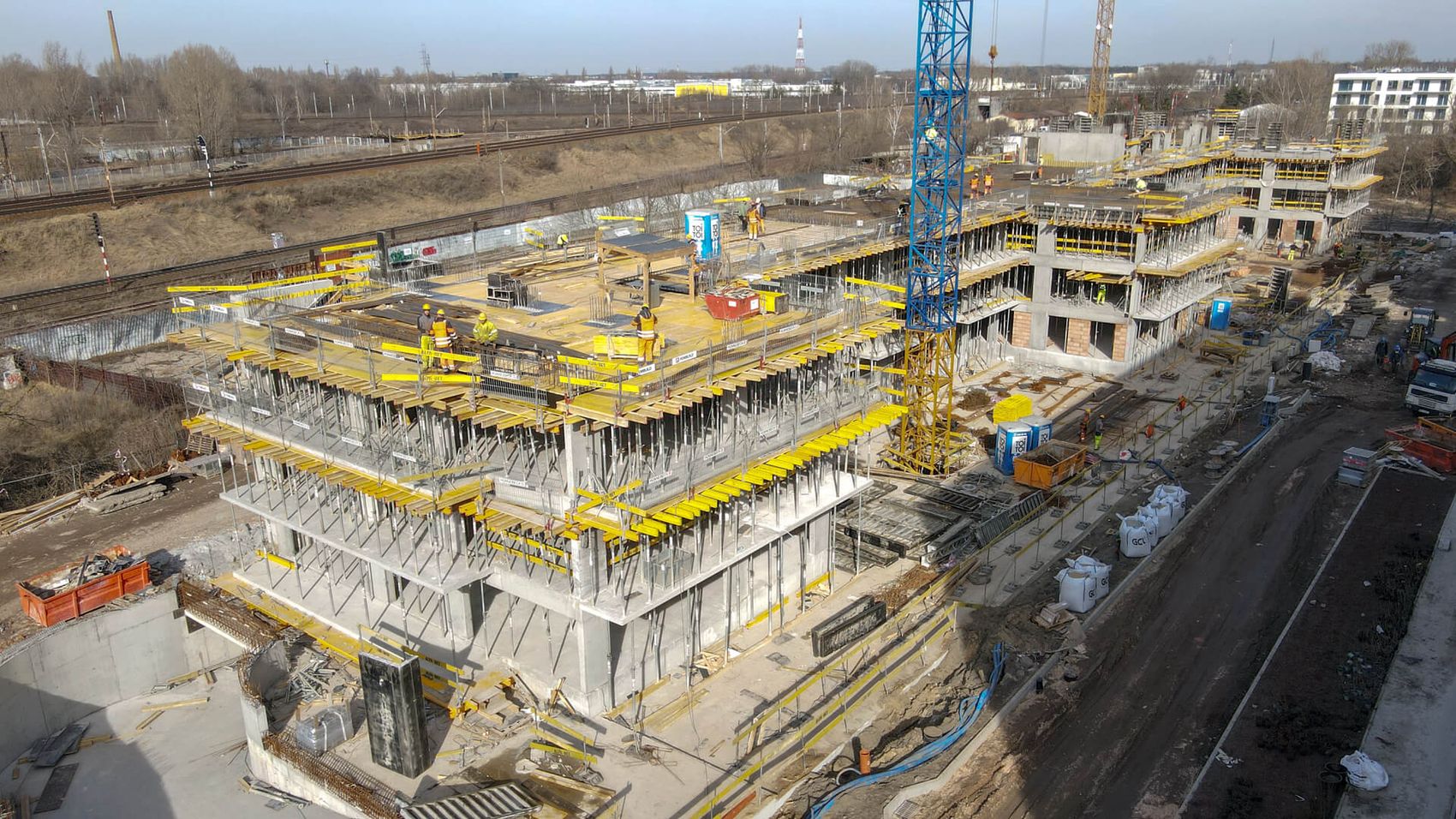 Postęp prac budowlanych - osiedle Metro Art 13