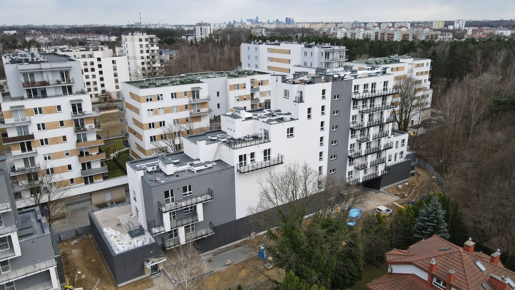 Victoria Dom - postęp prac - Przystanek Tarchomin