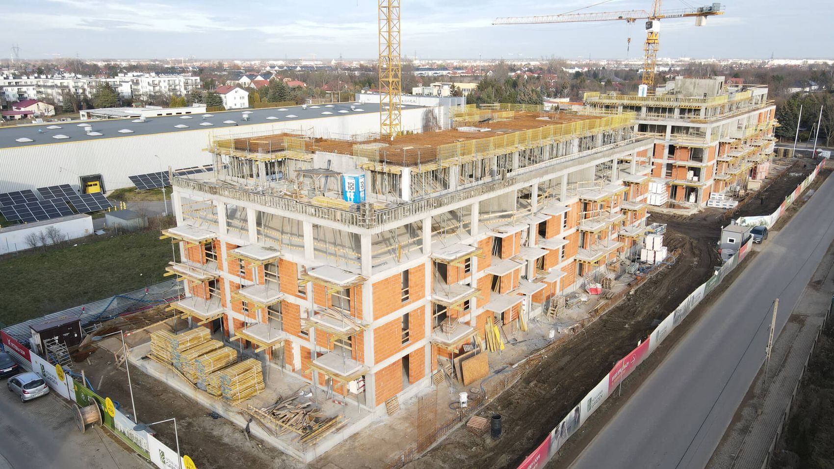 Postęp prac na budowie inwestycji Nova Viva Garden 6