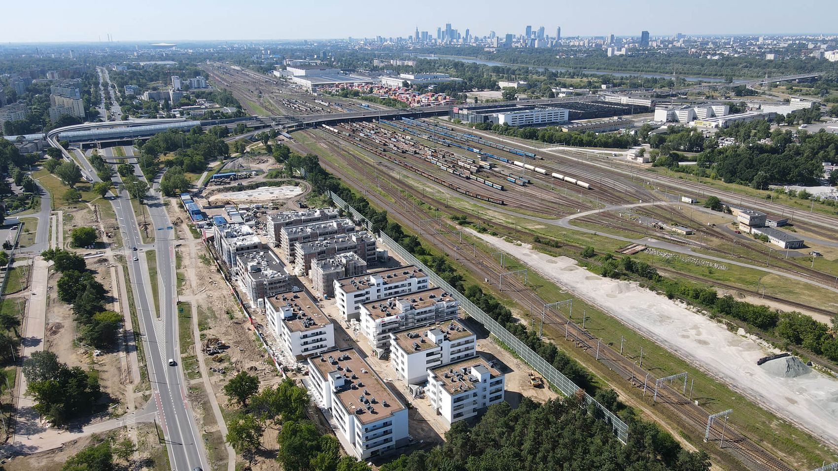 Miasteczko Nova Sfera - Victoria Dom - postęp prac