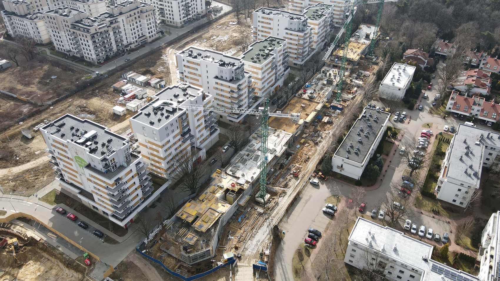 Przystanek Tarchomin - postęp prac - Victoria Dom