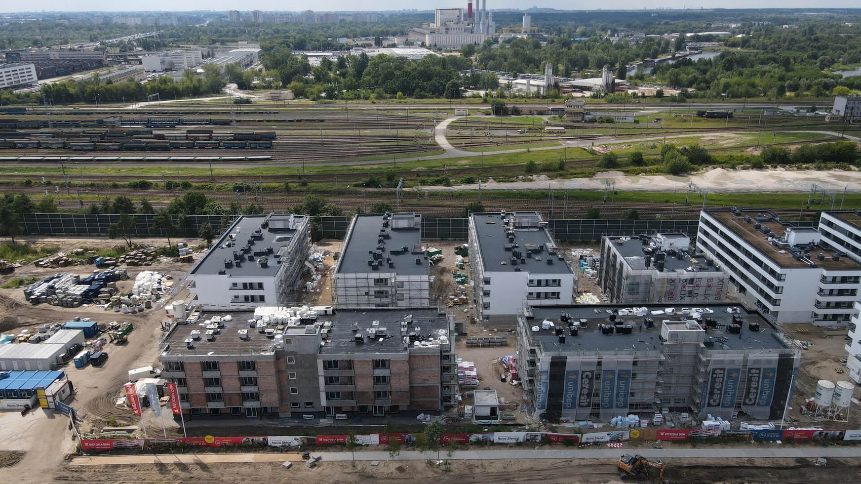 Miasteczko Nova Sfera - Victoria Dom - postęp prac