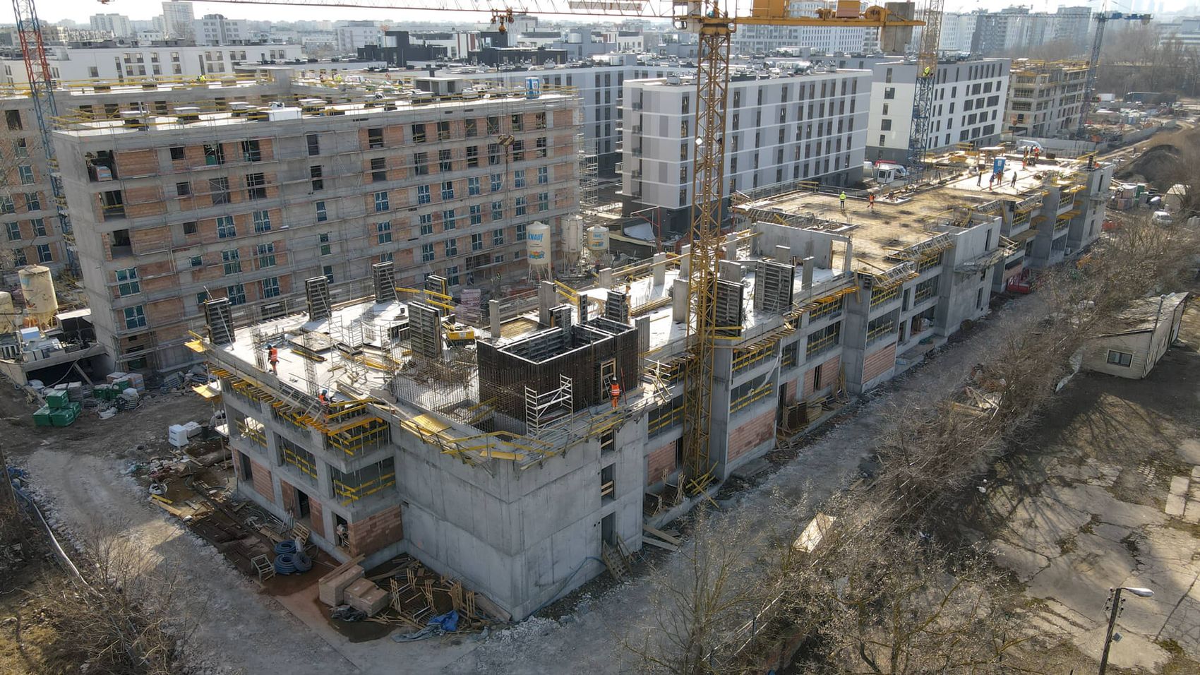 Postęp prac budowlanych - osiedle Metro Art 13
