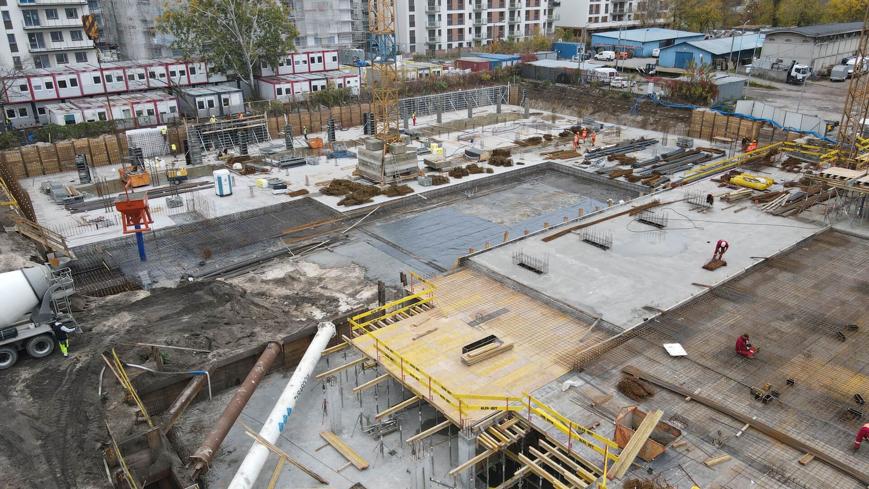 Metro Art - postęp prac - osiedle Victoria Dom na Pradze Południe