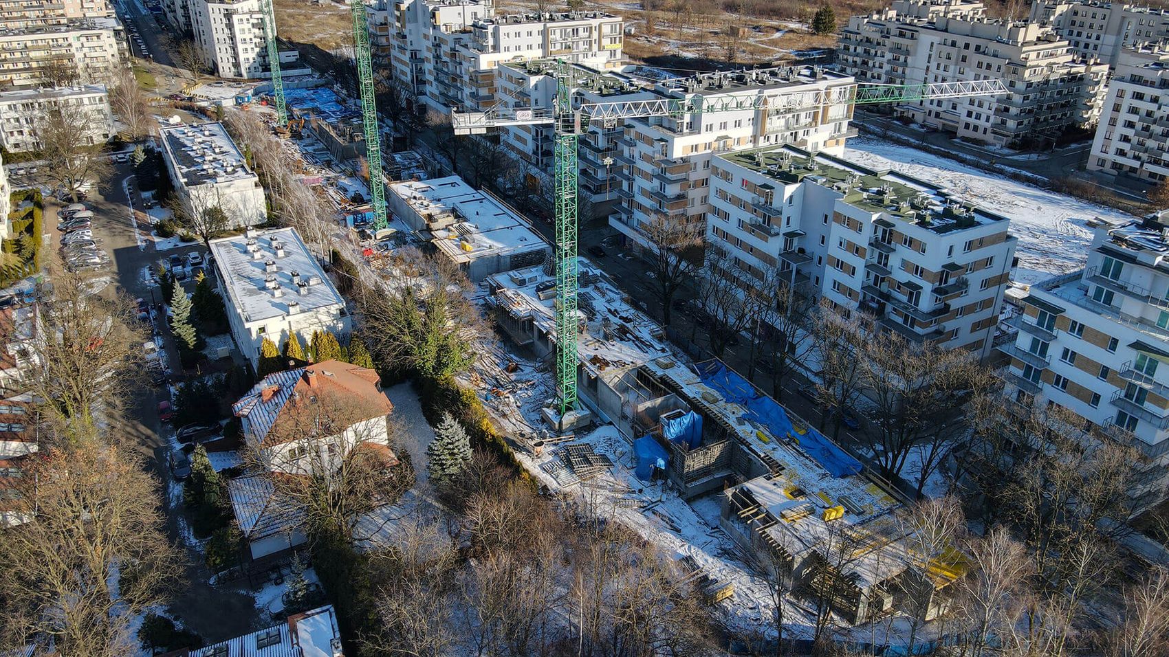 Przystanek Tarchomin - postęp prac - Victoria Dom