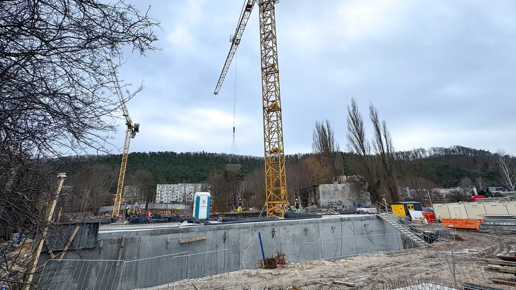 Postęp prac na osiedlu Miasteczko Nova Fala w Gdyni