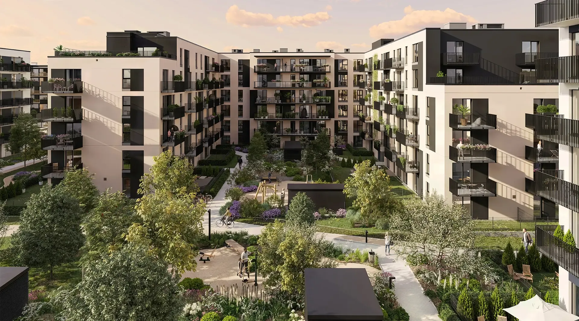 Wizualizacja osiedla Neo Nova Ochota 3