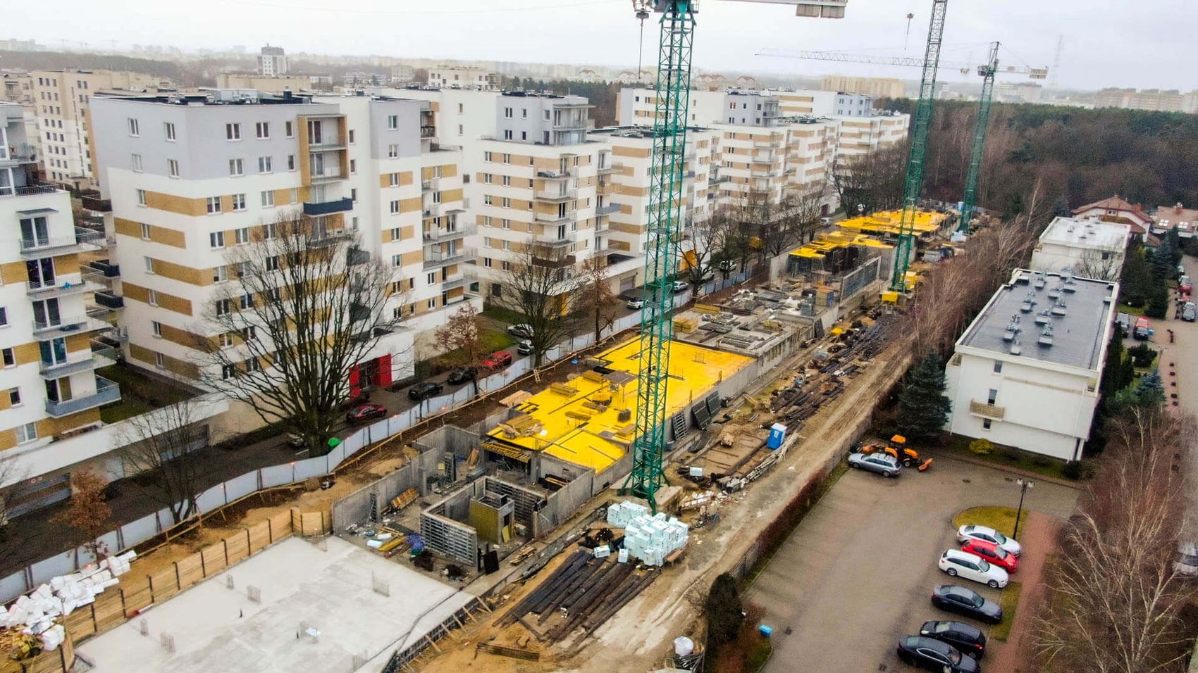 Przystanek Tarchomin - postęp prac - Victoria Dom