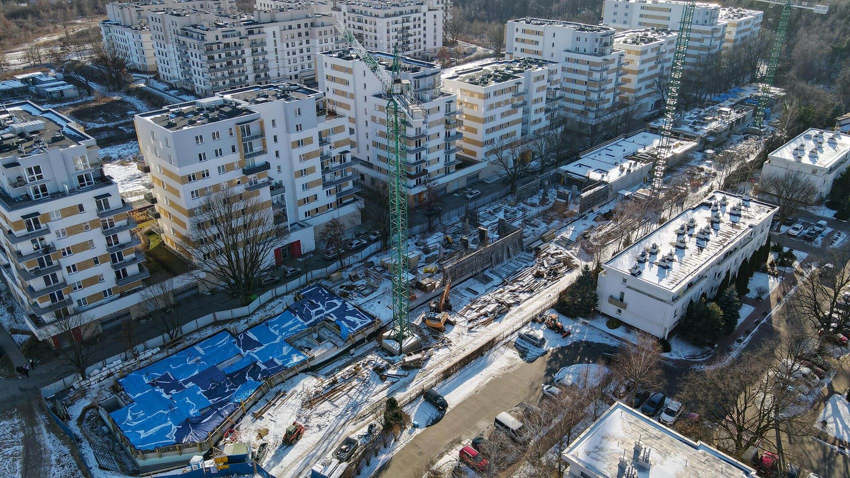 Przystanek Tarchomin - postęp prac - Victoria Dom