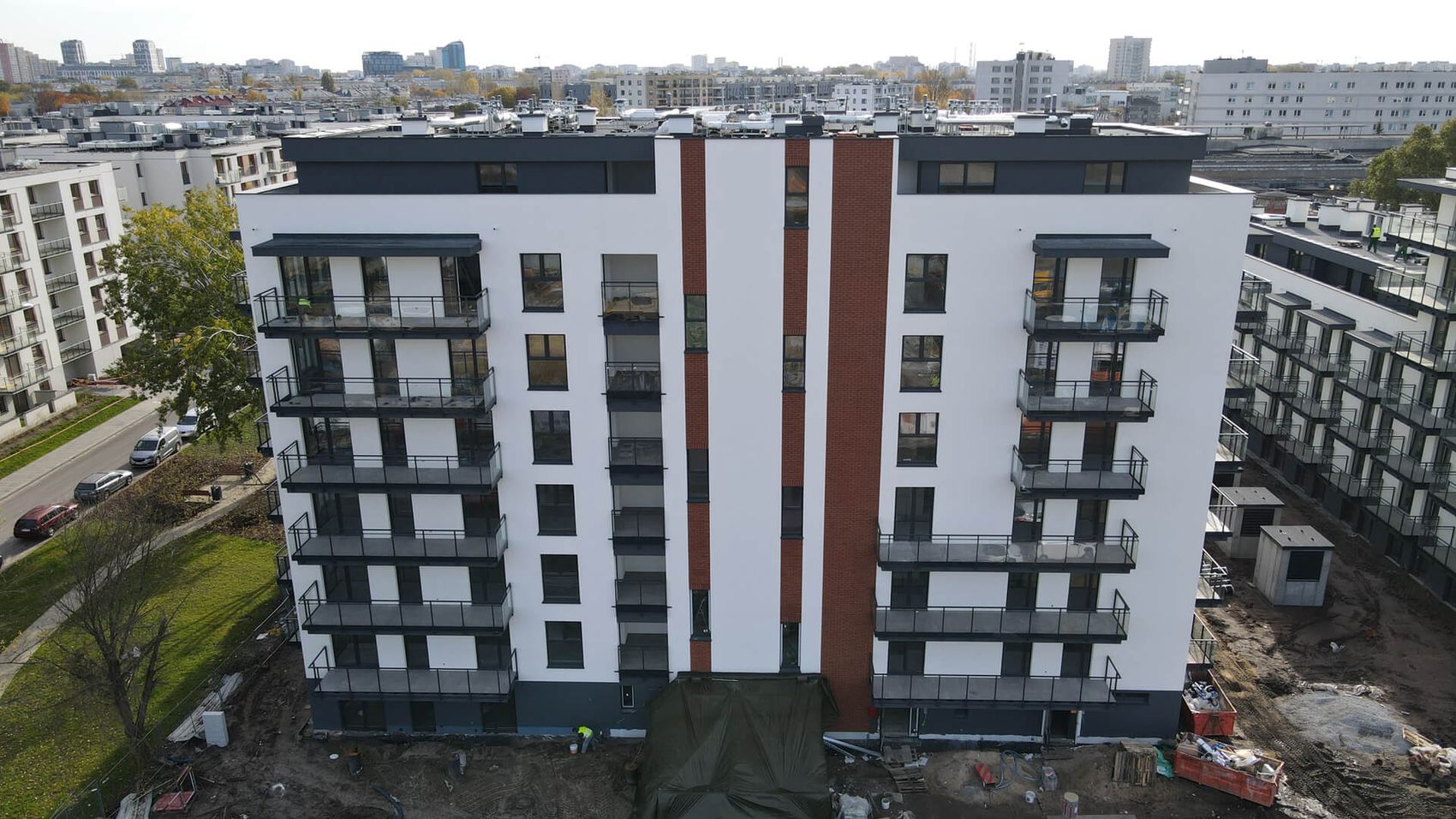 Metro Art - postęp prac - osiedle Victoria Dom na Pradze Południe