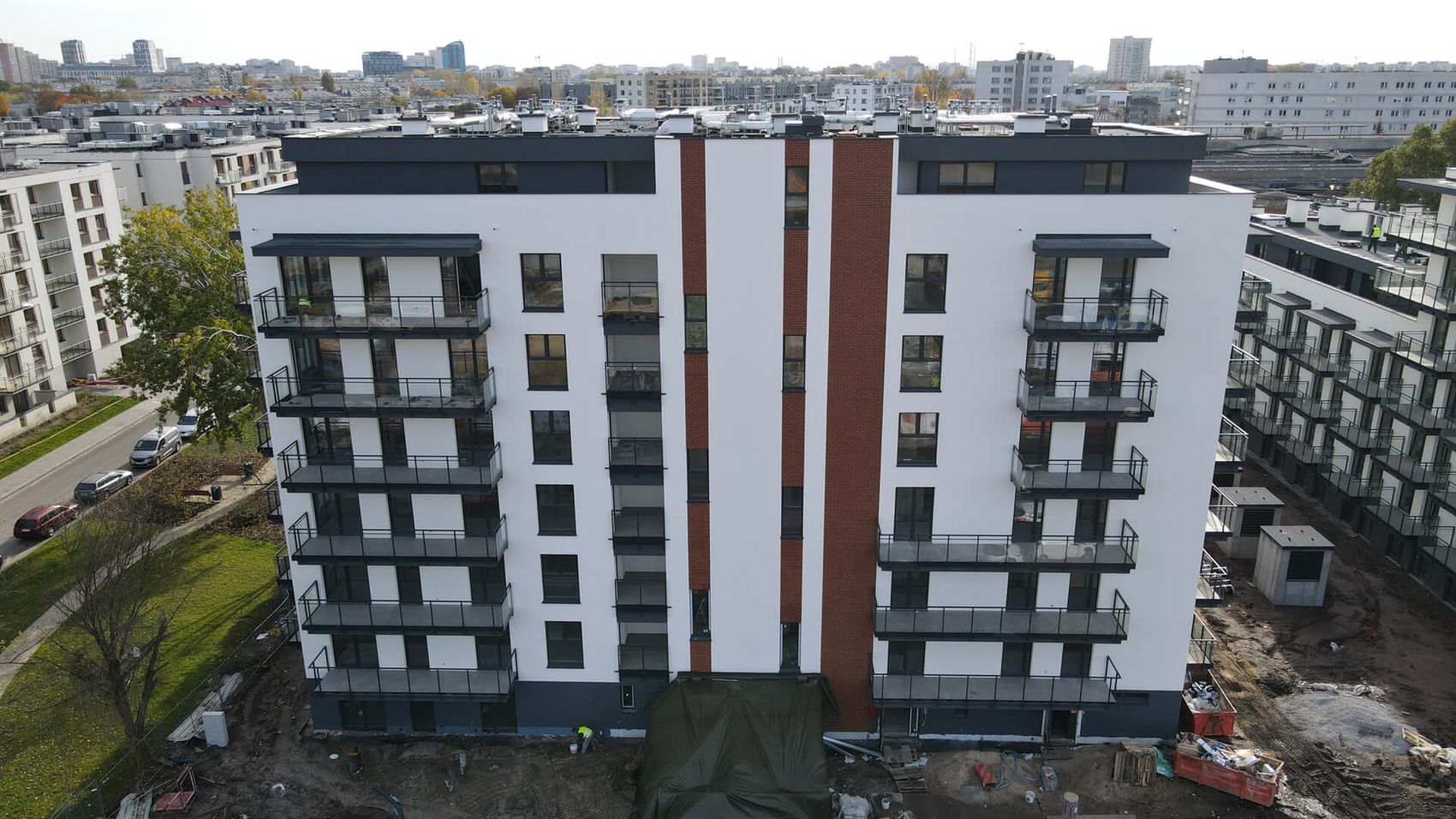 Metro Art - postęp prac - osiedle Victoria Dom na Pradze Południe