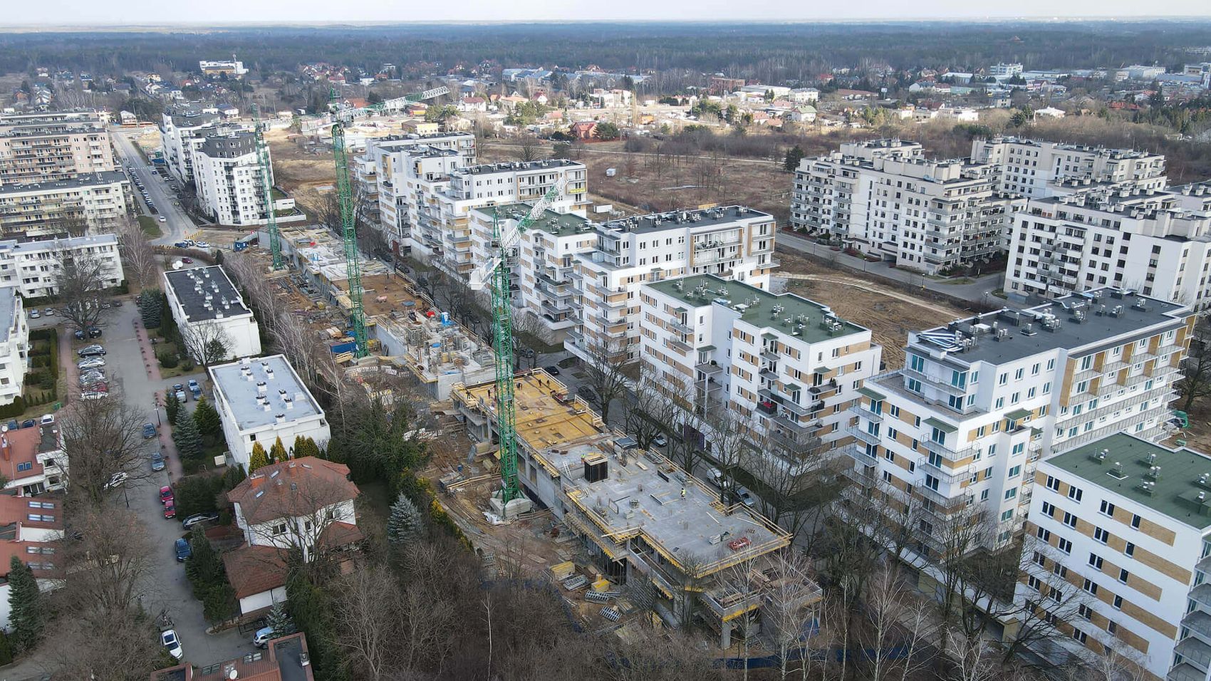 Przystanek Tarchomin - postęp prac - Victoria Dom