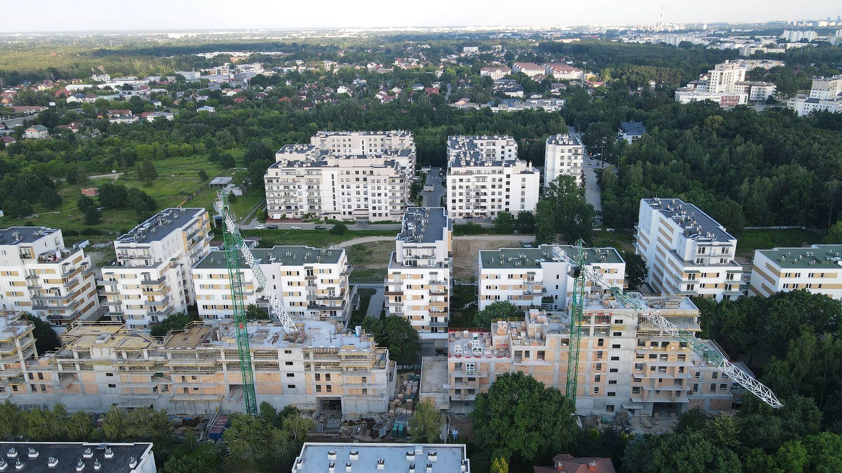 Victoria Dom - postę prac - Przystanek Tarchomin