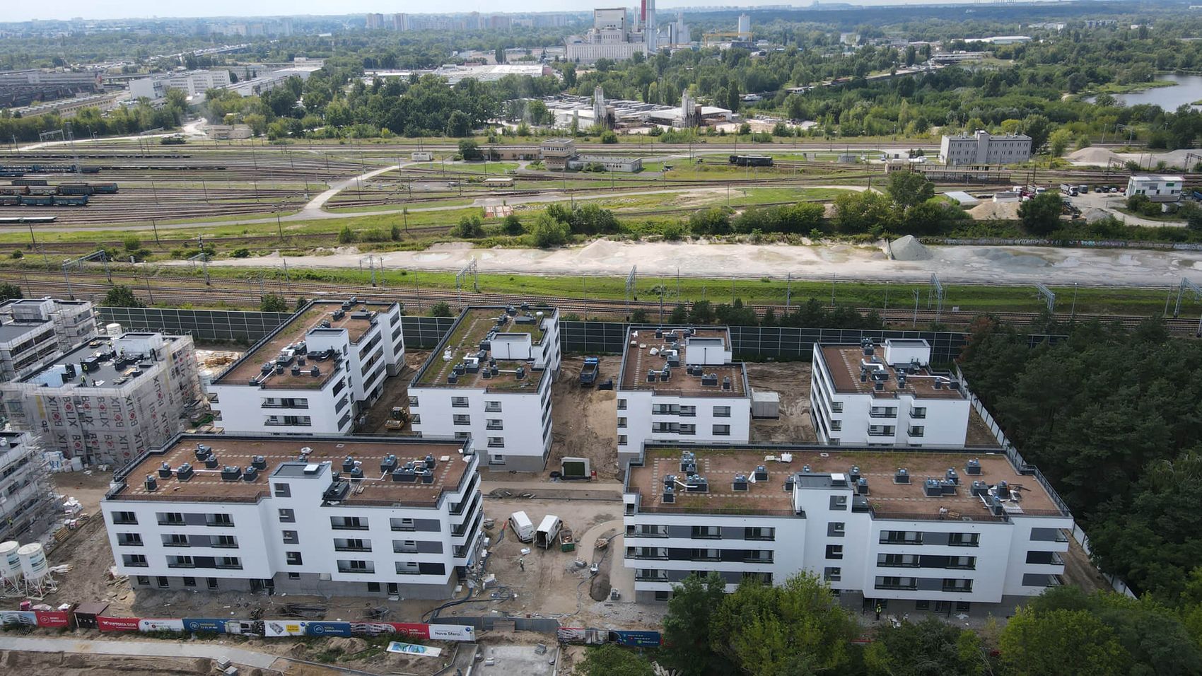 Miasteczko Nova Sfera - Victoria Dom - postęp prac