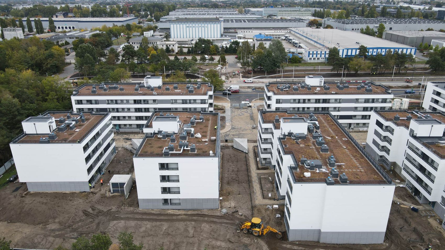 Miasteczko Nova Sfera - Victoria Dom - postęp prac