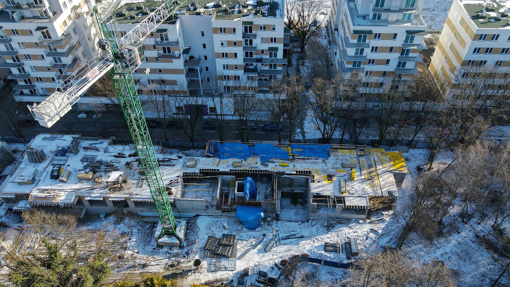 Przystanek Tarchomin - postęp prac - Victoria Dom