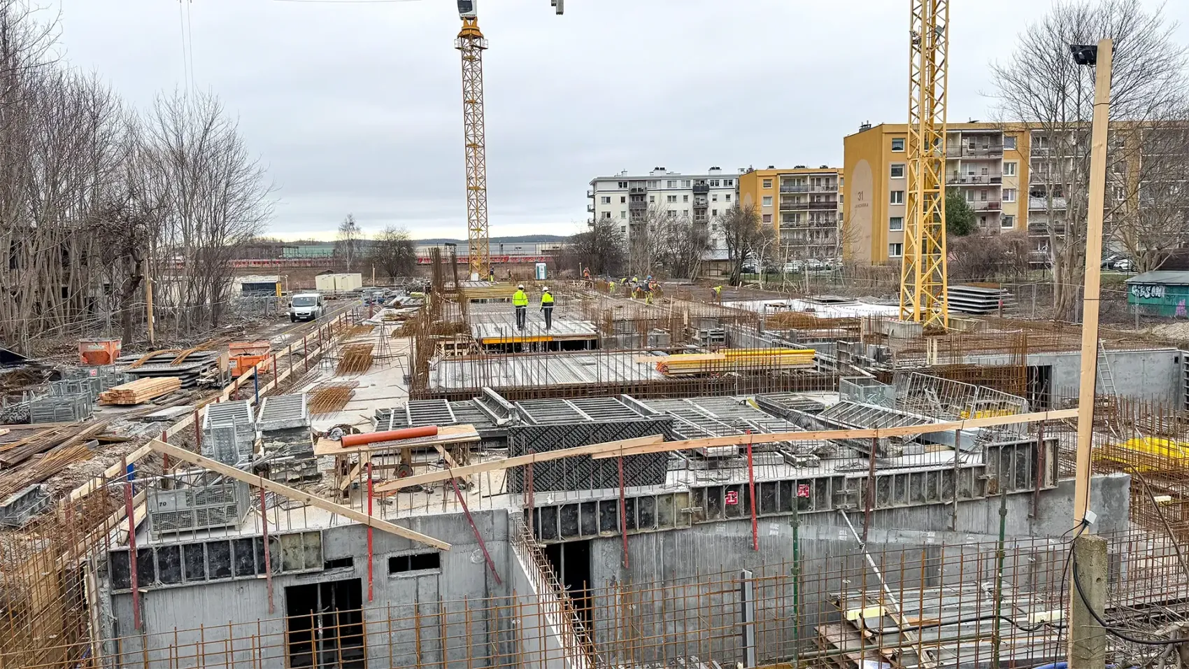 Postęp prac na osiedlu Miasteczko Nova Fala w Gdyni
